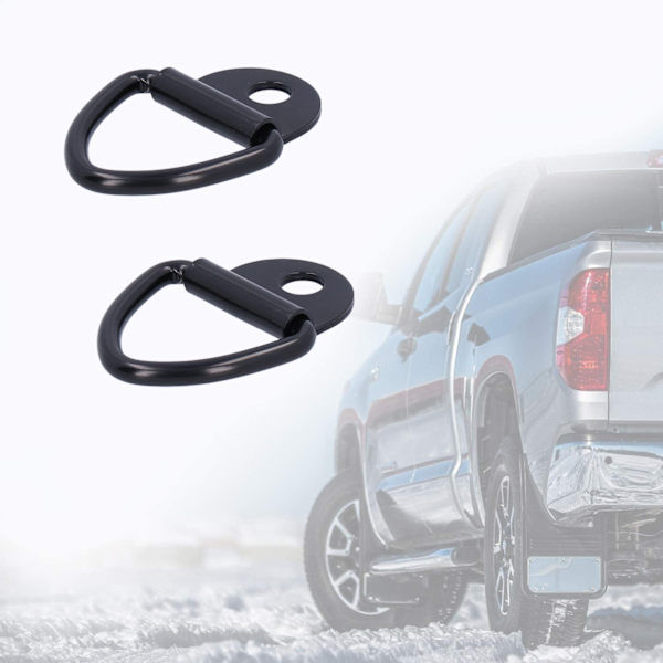 2 stk. Spændebeslag Heavy Duty VRing Bolte På Flush Mount Universal til Pickup SUV Båd Skib