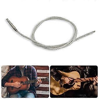 Piezo Pickup Ersättning Akustisk Gitarr Pickup Under Stall Piezo Brygga Mjuka Remmar Gitarr Pickup Sticka Lätt att Installera