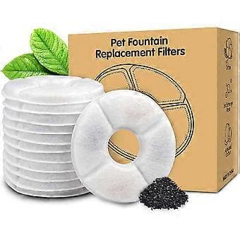 Vattenfontän för katter, filter, husdjur