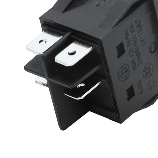 Båttypströmbrytare ABS 4-polig PÅ/AV med indikatorlampa för bilar, fartyg 125/250VAC