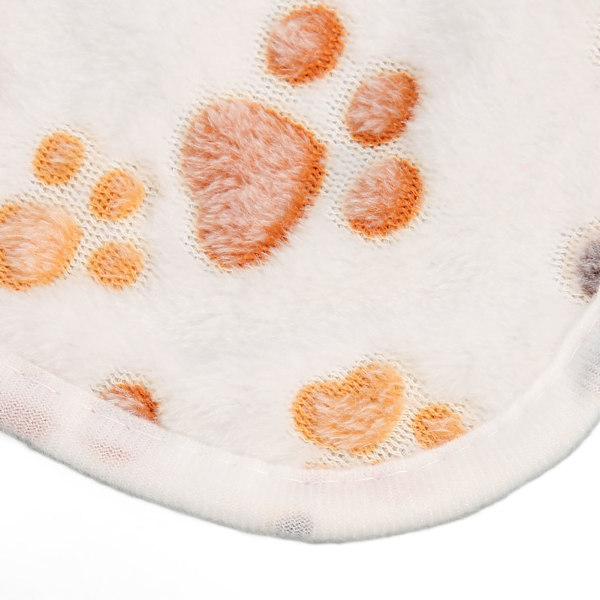 3 stk. Hundepotens Fleece-tæppe Koralfleece Sød Hundepotens Bidresistent Blød Varmt Sovetæppe til kæledyr Hunde Beige S