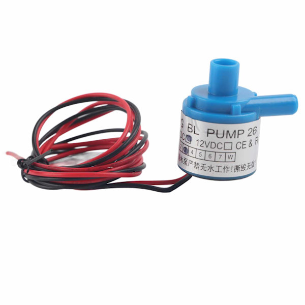Mini Matpump för Livsmedel 6V DC 3W för Akvarium Fontän Medicinska Instrument
