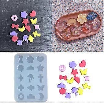 Hunde Knogle Silikoneform Hul Epoxy Shaker Fyld Silikoneforme Epoxy Resin Fyldform til Kviksand Resin Forme