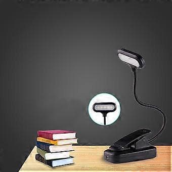 Leselys, Fleksibel Oppladbar USB-Klemmelampe