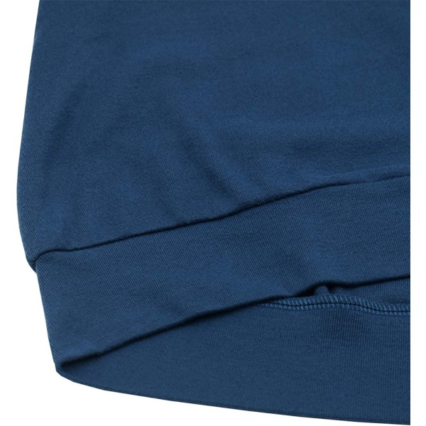 Langærmede kvinders tunikaer farveblokudskæring sweatshirt løs F