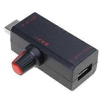 5W USB Vifte Regulator USB Vifte Trinnløs Hastighetskontroller Forbedre Kjøleytelse Hastighetskontroller 66mm/2.6tommer