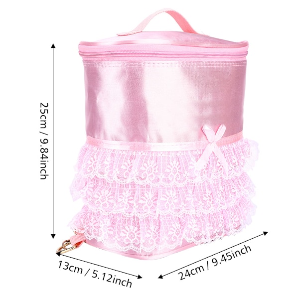 Girls Ballet Dance Dancing Handbag Child Ballerina Kids Shoulder Bag Ballet Backpack (Short)