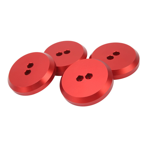 4 kpl Jack Pad -sovittimet Alumiinista Lattiajakin Sovittimet Chevy Corvette C5 C6 C7 C8 Punaiset