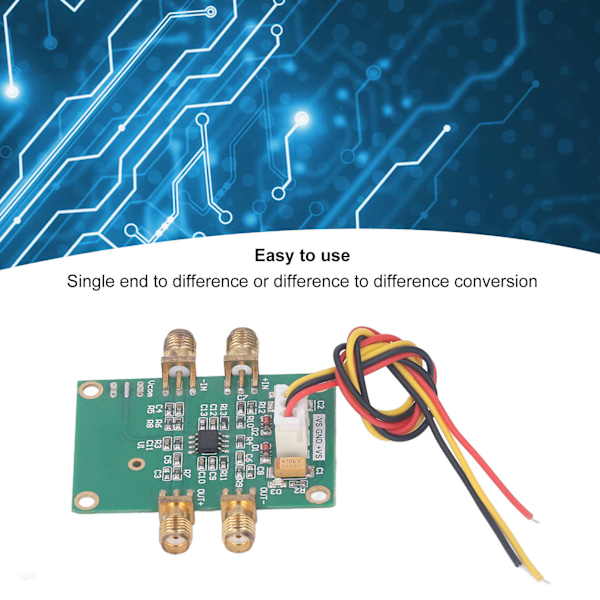 AD8138 RF Logaritmisk Detektor Stabil Justerbar Lav Forvrengning Høy Båndbredde RF Log Detektor ADC Drive