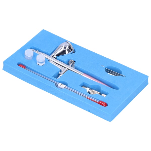 G1/8 Airbrush Set Målarfärg Konstverktyg DIY Sprayfärg Modell 0.2mm 0.3mm 0.5mm Kaliber Rosa