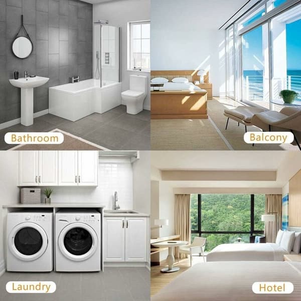 Praktisk vasketøjsledsager, indtrækkelig tørresnor med langsom genopretningsmekanisme, usynligt design til diskret tørring