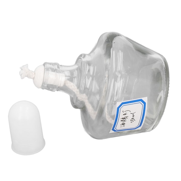 5 st 250 ml Laboratoriebrännare Flaska Återfyllningsbara Glasflaskor för Kemiexperiment