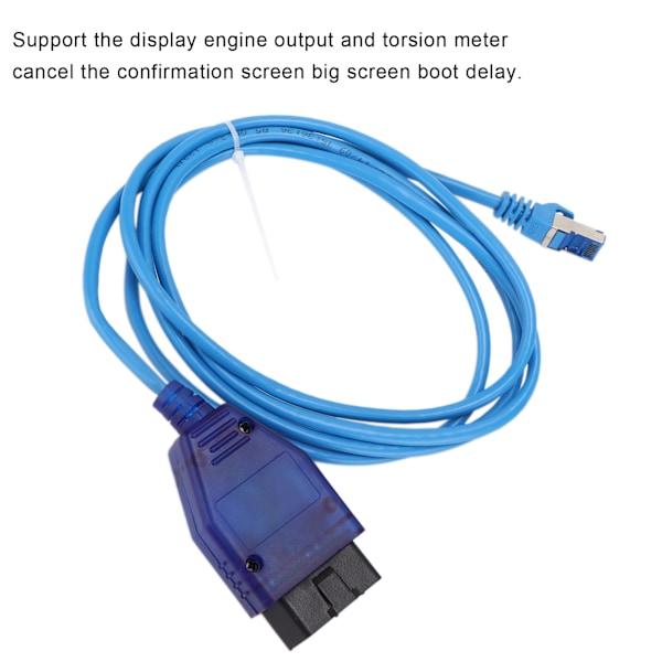 ENET Interface Kabel OBD RJ45 Kodning Programmering med LED Lys Udskiftning til F/1/3/5/7 Serie