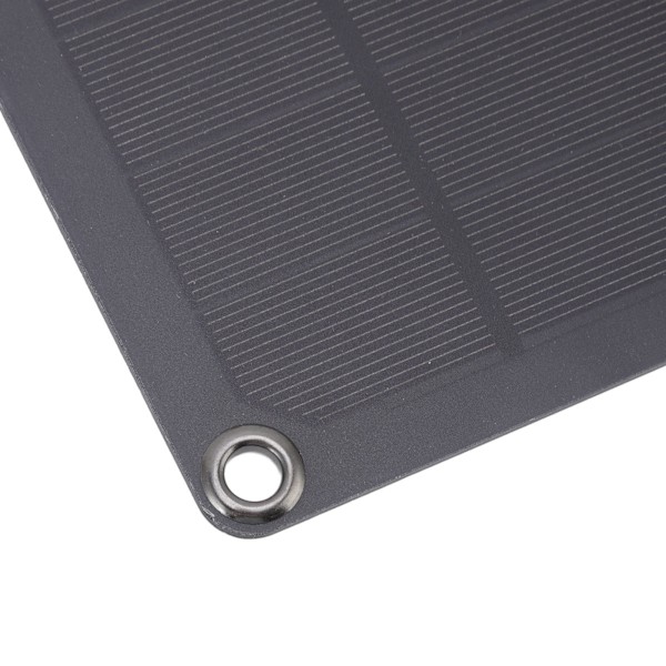 8W 5V Solpaneler USB-utgångsport Polysilicium Solladdare Power Bank Bärbar Solladdare för Flygplan Gatulampor
