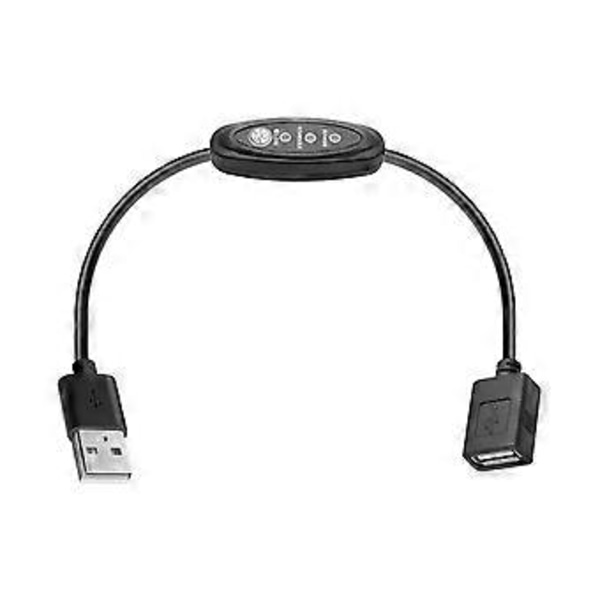 USB Fläkthastighetskontroll Justering Fläkt Strömadapter Hastighetskontroll Regulator Hastighetskontrollkabel för Fläktar Takfläkt
