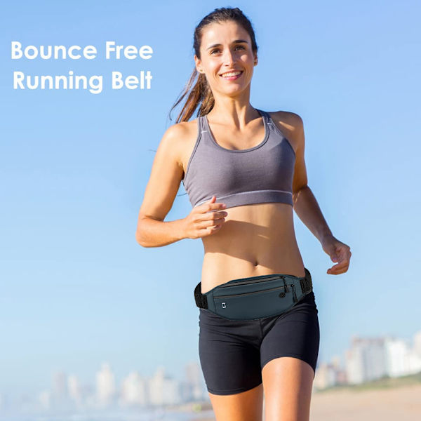Løpebelte Fanny Pack, Midjeveske for løping Jogging Gym