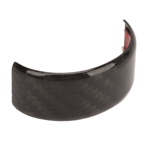 Ratstyre Trim Cirkel Kulfiber Ratstyre Trim Ring Dæksel Udskiftning til Chevy Corvette C8 2020 til 2023