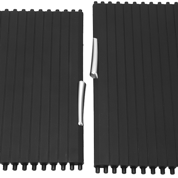 2 stk. Midterkonsoll Rulgardin Dæksel 51166954943 Gummi Udskiftning til E70 X5 SAV 2007‑2013
