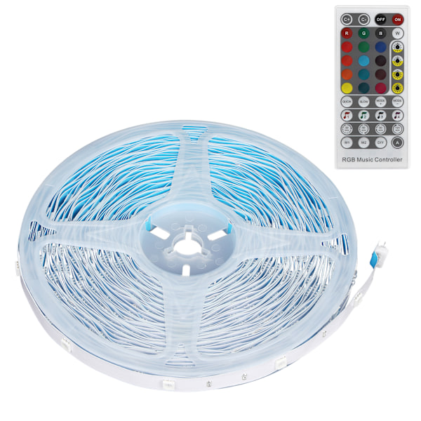 20m 5050 LED DIY Fjärrkontroll Strip Lights för Bluetooth Hemfest Dekoration US 100‑240V