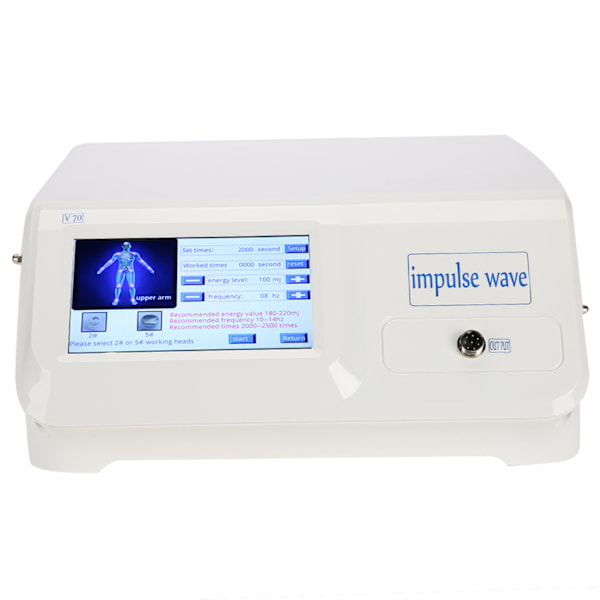 ED Shockwave Terapi Smertelindrende Behandling Massager Maskine Fysioterapi Instrument US Stik 110V