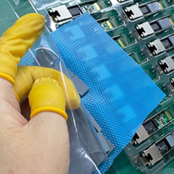 100x100x2mm CPU Kylpasta Värmeledande Silikonplattor Grå