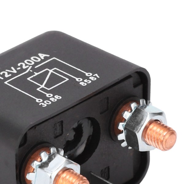 Start Relay Small 200A Normaalisti Auki 4-napainen Auto- ja Veneelektroniikan Jakelun Ohjauslaite 12V