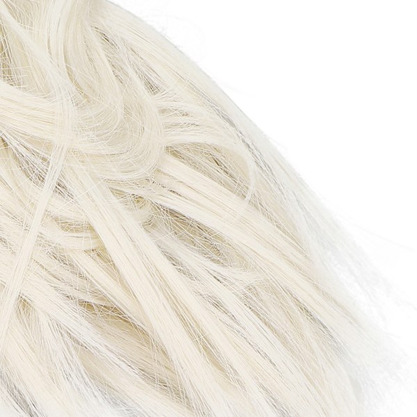 Hårstykke for rotete bun - Kvinnelig Mote Updo Hestehale Syntetisk Hårstykke for Dating Dansing Fest Q17‑60#