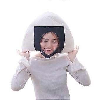 Nyhet Trekant Hodeplagg Plysjleker Sushi Cosplay Hodeplagg Simulering Risball