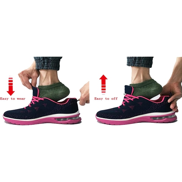 Elastiska skosnören utan knytband (varje/48 tum, 1 par) Stretch Latex Loc