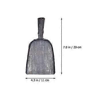 Kolskyffel i stål Grillaskskyffel Eldstadsskyffel Städskyffel för hemmet