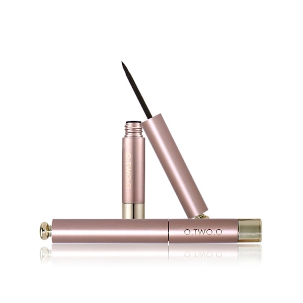 Vedenkestävä pitkäkestoinen kynä nopeasti kuivuva musta eyeliner-kynä silmämeikki työkalu A