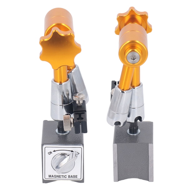 Magnetisk indikatorklockbas, indikatorklockstativ, flexibel arm, maskinmätninghållare, 60 kg sugkraft