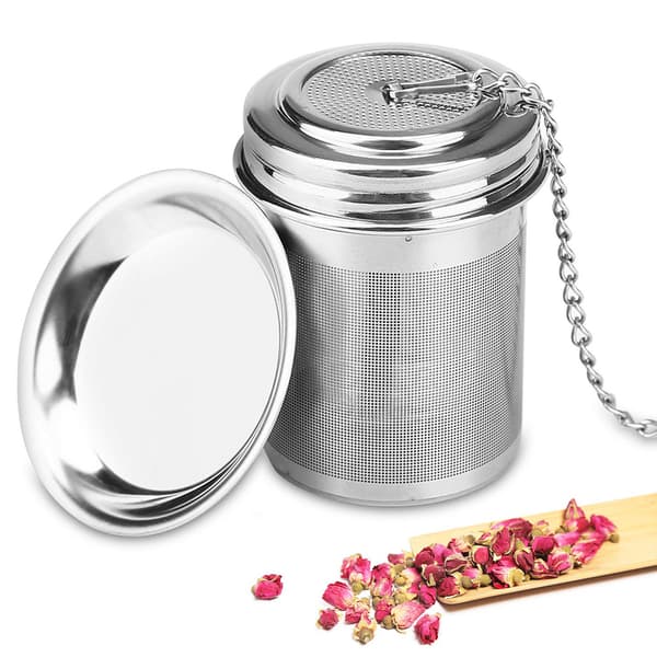 2-pakning te-infuser, tesil av ekstra finmasket, 18/8 rustfritt stål
