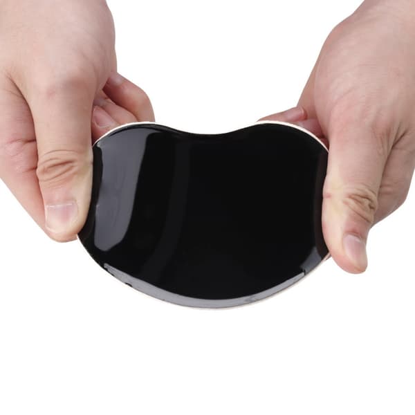 Ergonomisk håndleddspute, sklisikker gummibase musematte for kontor, hjem
