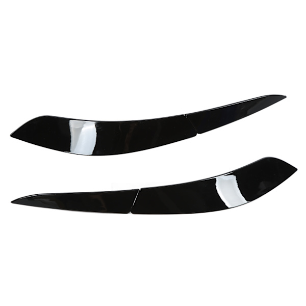 4-pack Baklyktsögonbryn Kit ABS Svart UV-resistent Väderbeständig Ersättning för MK6 2009‑2012