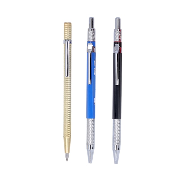 16-dels Mekanisk Snickeripennor Set Scribe Penna med Center Punch Markeringspatroner