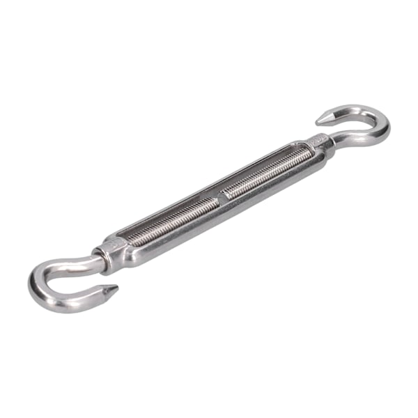 5 stk. Strammeskruer med krok og krok, Wire Rope Tension, 304 rustfritt stål, Skygge Seil Hardware M6