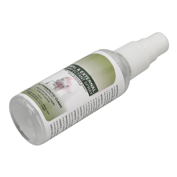 2 st Munspray 60ml Tandköttsreparation Lindrar Torr & Klåda i Munnen Minskar Dålig Andedräkt Munspray