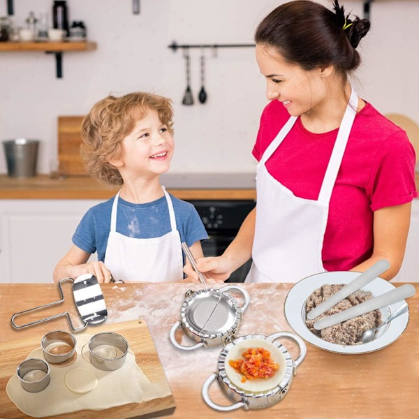 Sertifisert matsikker stål dobbelvalset tertering, solid konstruksjon for uovertruffen holdbarhet, non-stick metall rund ring for problemfri baking