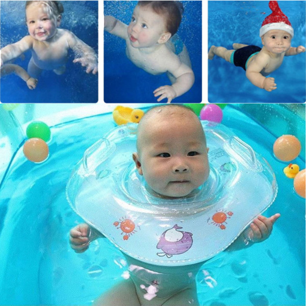 GSJDD Baby Schwimmring, Baby-Schwimm-Hals-Ring mit