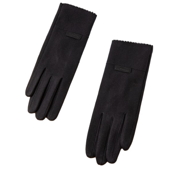 Winter Thin Fleece Faux Suede Touchscreen Gloves Talvihanskat f