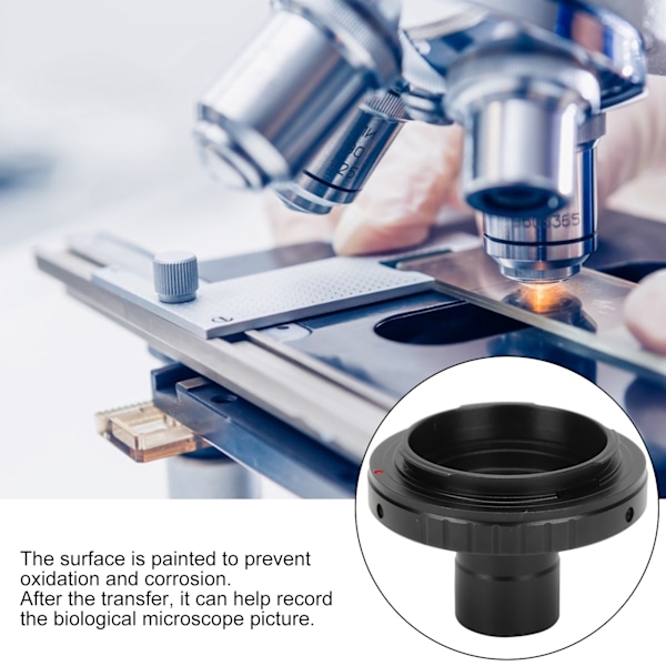 23,2 mm Mikroskop T-Mount Forlængelsesrør T2 Mount Adapterring til Pentax K-Mount Kamera