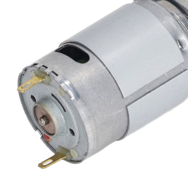 Växelmotor Turbinmaskinmaskin Självlåsande DC 12V CW CCW Växelmotor för Fönster Dörr Vinsch 60RPM