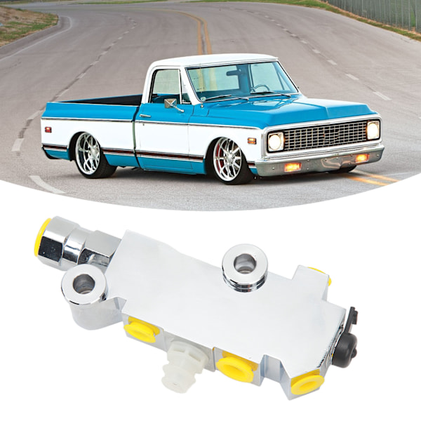 Skive Tromle Klassisk Brems Proportionsventil Højtydende 172‑2174 172‑1364 Udskiftning til Chevy Full Size Trucks Elektrobelagt Aluminium
