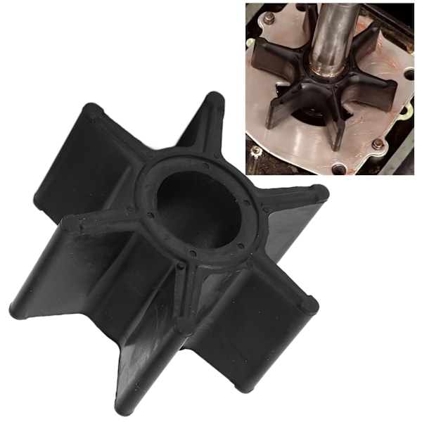 Outboard Water Pump Impeller 6 Blades 3B7650212 Replacement for Nissan 3B7‑65021‑0 3B7650210