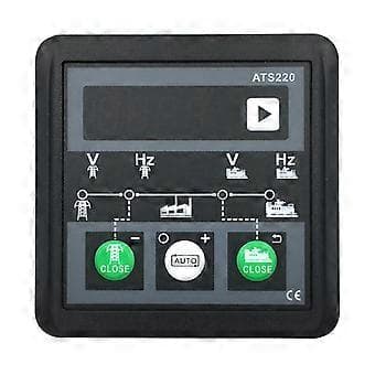 ATS220 Genset ATS-omkopplare Kontroller Automatisk Manuell LED-display Generator Kontrollomkopplare Modulpanel