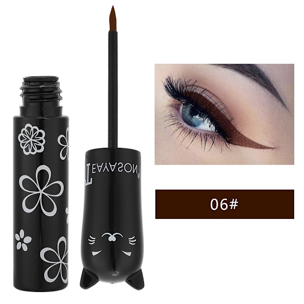 4 Farver Vandfast Langvarig Flydende Eyeliner Blyant Hurtig Tørring Øjenmakeup Værktøjer