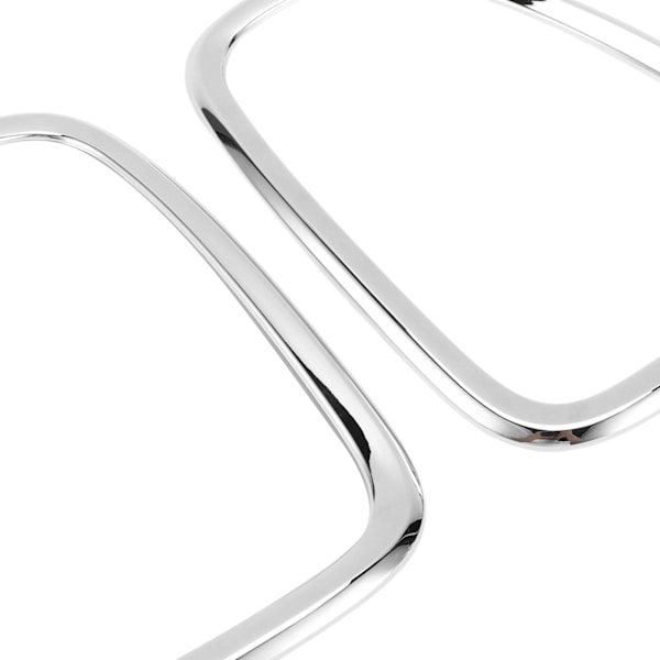 2 stk Baklysklokke Dekk Trim Baklykter Ramme Ringer Bezel Klistremerker Vakt for Cooper R56 R57 R58 R59 2007‑2014 Belegg Farge