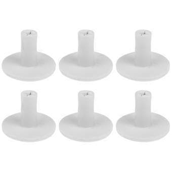6 st Golf Tees Golfbollshållare Golfmatta Tees Golfbollbricka Golftillbehör