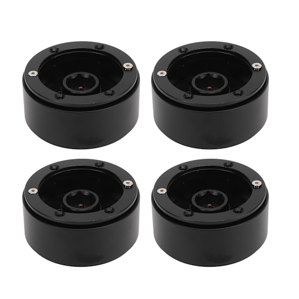 1.9 Tum RC Hjulnav Gravitationsreducerande CNC Aluminiumlegering 1.9in RC Hjulnav för Axial SCX10 Guld